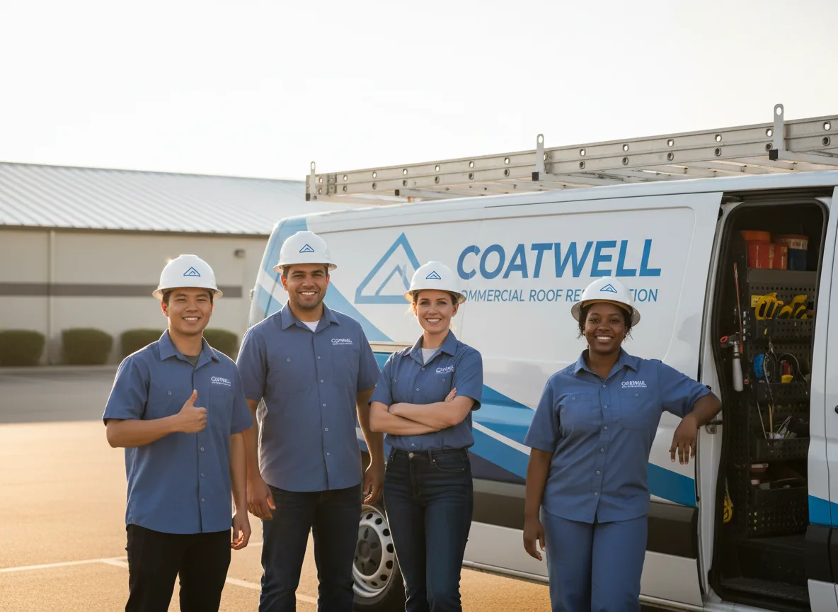Commercial roof coating company in Mccaulley, TX